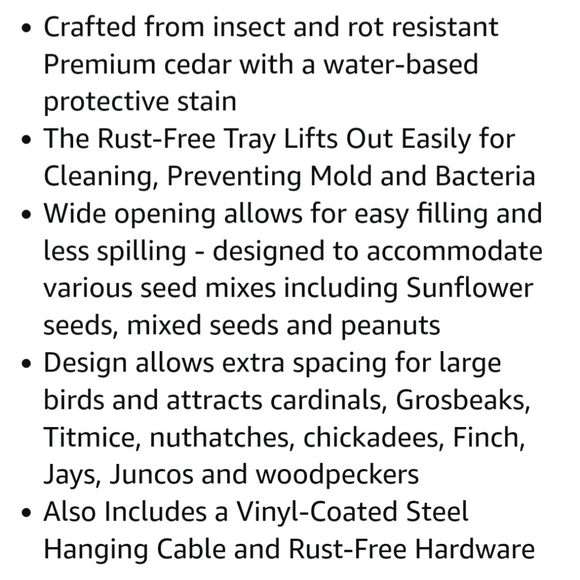 New Nature's WayvBird Feeding Tray - Picture 8 of 8